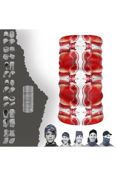 e-Taktik Кемпінг Шарф Бандана - Шарф-маска та пов'язка на волосся