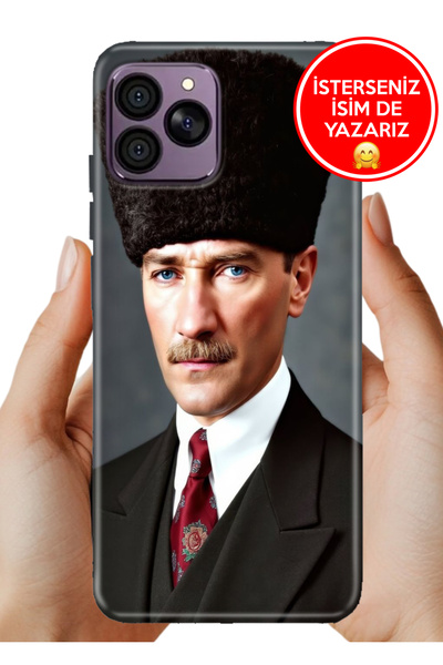 HİKİNG A41 Kılıf Desenli Baskılı TR-Üretim Kapak Silikon Paşam