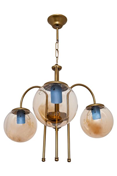 D-light Baston 3'lü Avize Bal