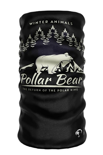 e-Taktik طوق رقبة رياضي من Pollar Bear Hunter Extreme Slaemless باندانا بوف ب...