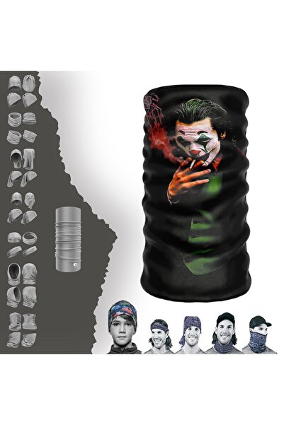 e-Taktik Joker Hahahaha Modele Tub fără sudură Gât Guler Bandana Buff Baf