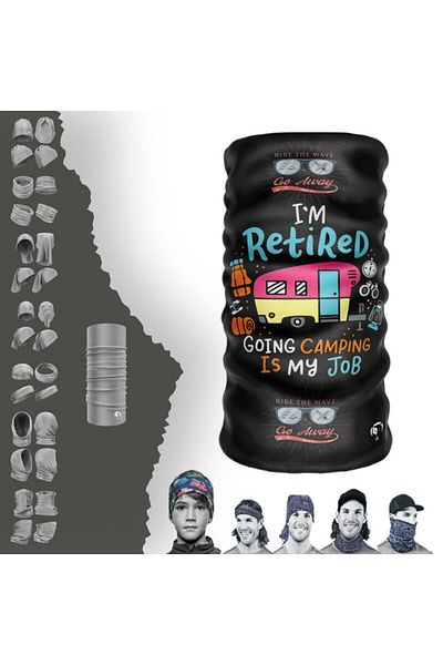 e-Taktik Camping Beanie Bandana - Neck Collar, Headband and Mask Bone Buckle