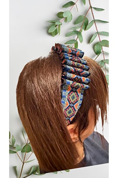 HUby design Renkli taç saç bandı