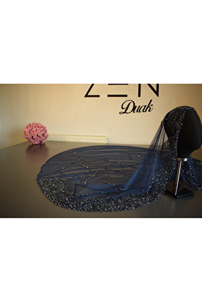 ZEN DUVAK Nakışlı Bahar Model Gelin Duvağı