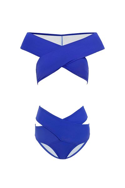 AQUAVİVA Aquaviva Women's Saks Shay Cross Combination Bikini Set