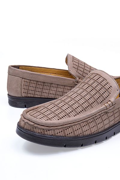 Vantaggio Ανδρικά παπούτσια Comfort - Robin Sand Nubuck, εξωτερικό και εσωτερικό 100% γνήσιο δέρμα