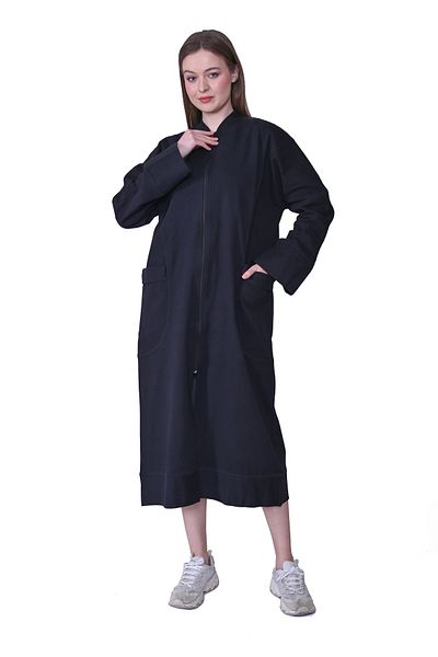 Invee Capac din bumbac negru INVEE 6855 (spălat manual)