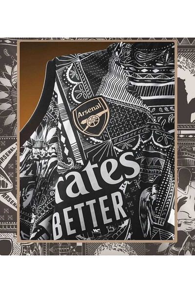 Legent Lady Arsenal New Season Black Patterned Jersey