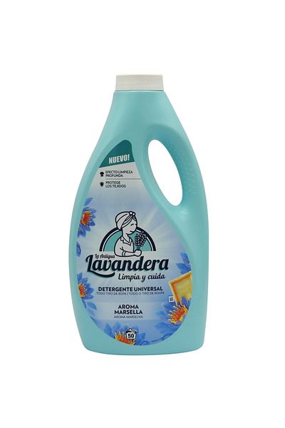 Lavandera LAVANDER LIQUID DETERGENT 2.5L MARSEILLE 50 WASHES