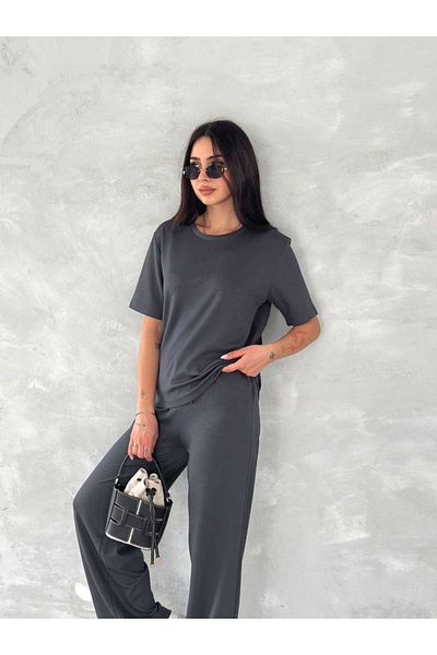 The Robi Modal Fabric Short Sleeve Tracksuit Set