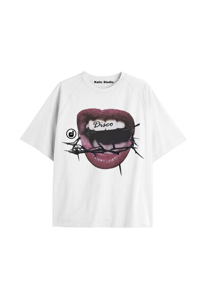 Kalic Studio Grillz Tee - Tricou alb