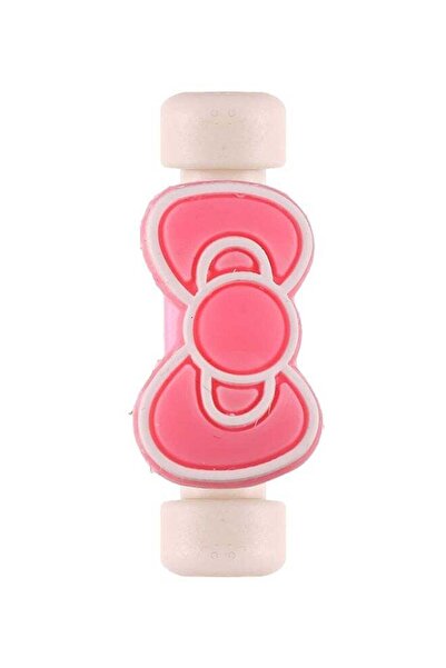 Generic واقي كابلات صغير من السيليكون - وردي