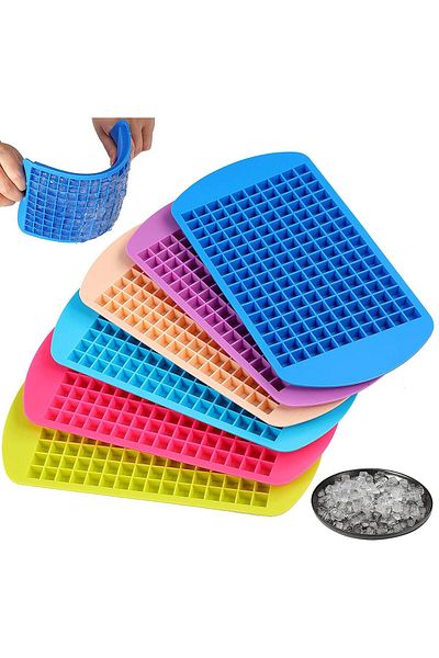 obrigado 160 Mini Cube Ice Molds – the Perfect Choice for Practical and Fast Cooling!