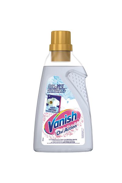 Vanish GEL STAIN REMOVER SOLUTION 1.5L WHITE