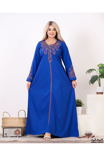 Genrics Soft embroidered cotton jalabiya...combines comfort, luxury and elegance