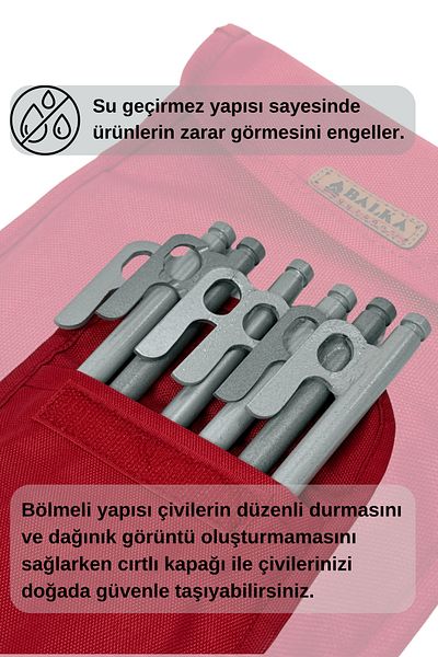 BalkaOutdoor 40cm Μεταφορά Καταναλωτής Κάμπινγκ Σταυρός και Ανταλλακτικά από Μέταλλο στο Κατοικίδιο