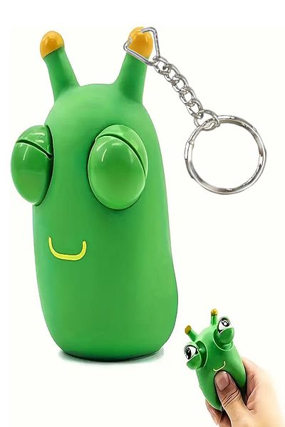 Hyd Burst Squeeze, Funny Eyeball and Worm Decompression Toy