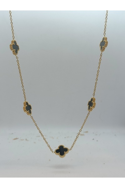 Staınless قلادة V.Clef من الفولاذ