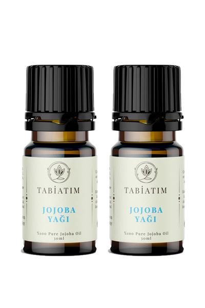 İkili Set: %100 Saf & Soğuk Sıkım Jojoba Yağı (2x30 ml)