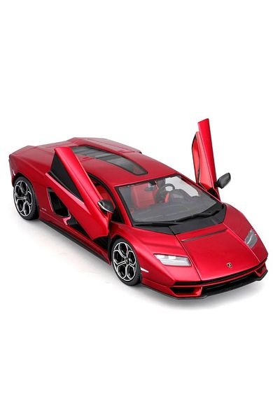 PopŞeker Lamborghini Countach Lpi 800-4 1/24 Model Car: the Seduction of Red Color