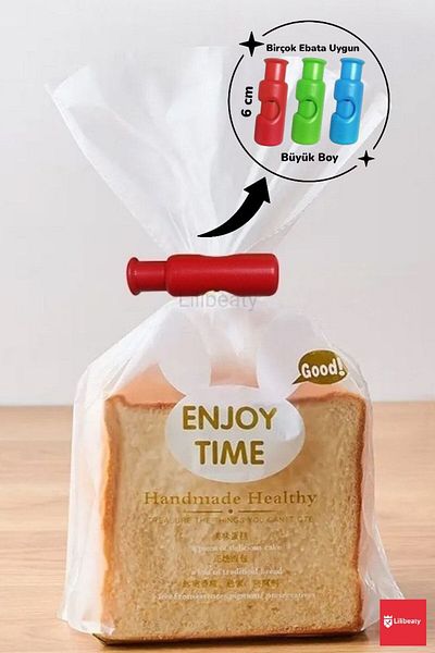 lilibeaty 3Pcs Air Tight Bag Clamping Clip – Large Size Durable - Fresh Food Bag Closure Lock
