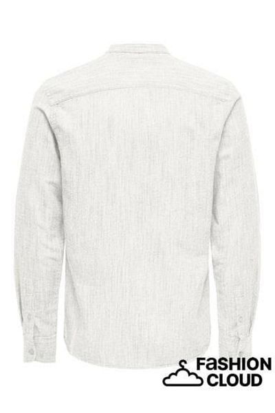Only & Sons Ανδρικό πουκάμισο Pure Linen M με λαιμόκοψη