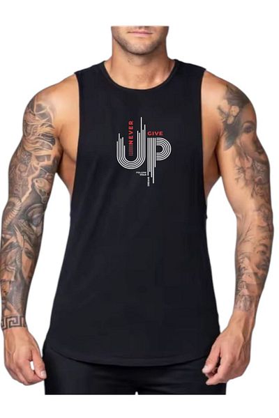 MUTLUGYM Fitness Gym Tank Top Bodybuilding Sportsman Training Singlet