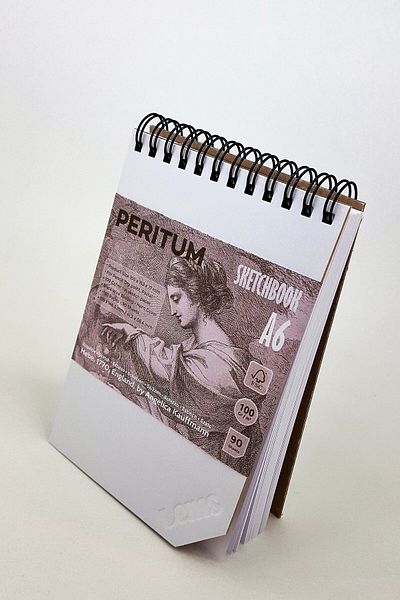 Lems Peritum A6 Sketchbook 100 Gr/M² 180 Pages-90 Yp.Hard Cover Sketchbook