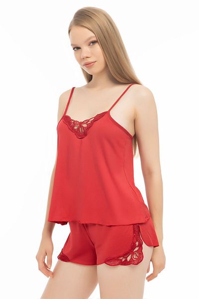 GIONA Micro Combed Cotton Pajama Set with Shorts