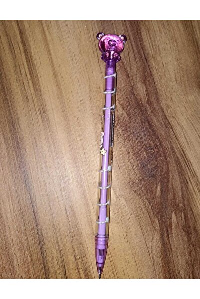 Bilen Kırtasiye Bear Emojili Uçlu Kalem Mor Renk