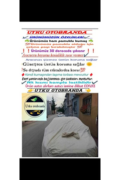 Utku otobranda Ferhan gün Skoda Sedan Uyumlu Araba Brandası, Güneş Brandası,o...