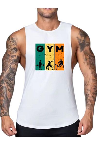 MUTLUGYM - Fitness Gym Tank Top Athlete's Tank Top