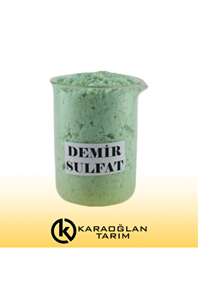 karaoğlan tarım Demir Sülfat Gübresi Sararma Ve Çimde Yosun İçin 5 Kg