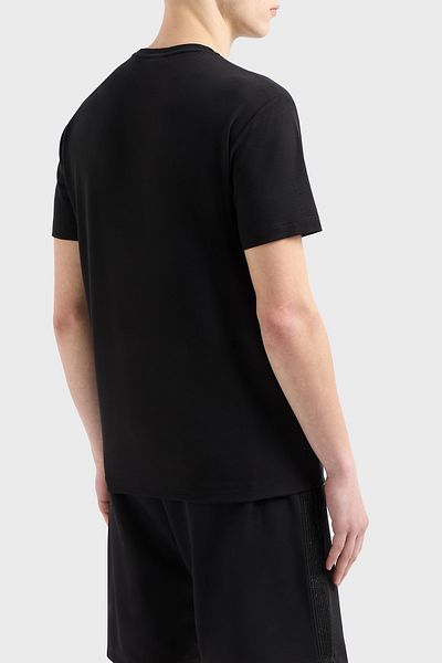 EA7 Slim Fit Crew Neck T-Shirt - Ανδρικό μπλουζάκι με λογότυπο