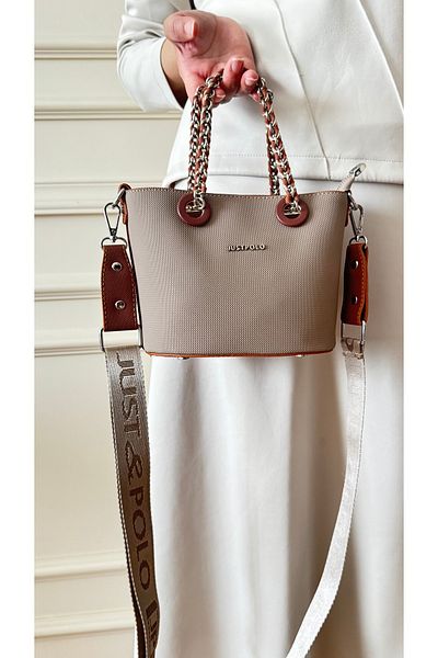 Just Polo حقيبة يد وكتف نسائية، الموسم الجديد، حجم كبير tyc54tmtm6054