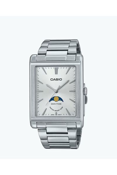Casio Casio Men's White Dial Analog Watch - MTP-M105D-7AVDF