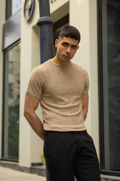 Sezon tekstil Μπλουζάκι με λαιμόκοψη ONURMEN Unisex Oversize