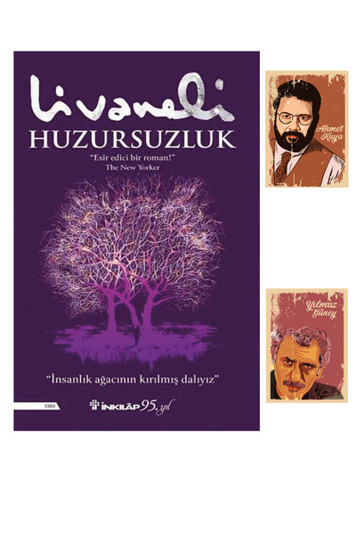 Dara Yayınları Huzursuzluk  Romanı - Zülfü Livaneli Kitapları - Ahmet kaya de...