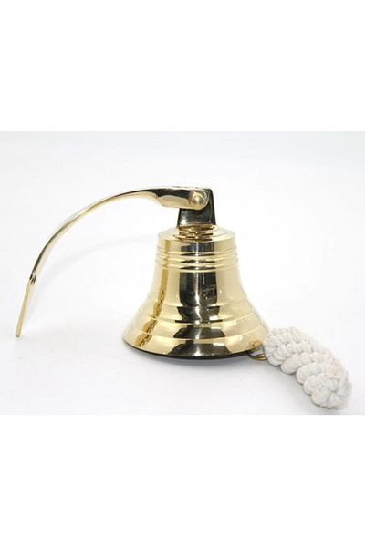 Tonfty Brass Wall Hanging Bell No 4