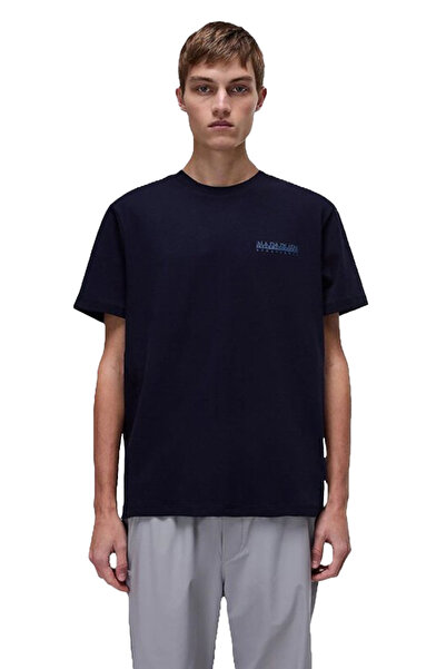 Napapijri Ανδρικό T-shirt NP0A4IED1761 Ναυτικό μπλε