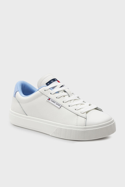 Tommy Jeans Deri Logolu Sneaker Ayakkabı AYAKKABI EN0EN02508 C12