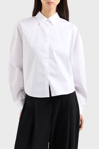 Armani Exchange 100% Cotton Regular Fit Short Shirt Shirt