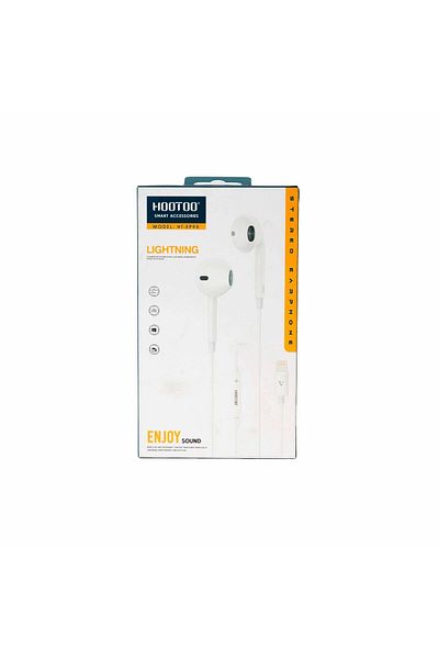 HooToo HOOTOO -EP95 Wired Earphone for iPhone - White