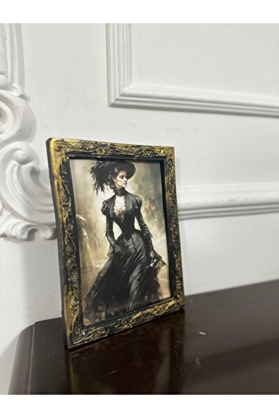 busraconcept Masa de dama anticata in stil vintage lucrata manual 20cm