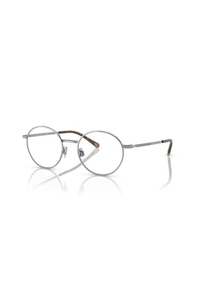 Polo Man Round Eyeglasses- Ph 1217 - Lense Size:50mm - Brushed Silver