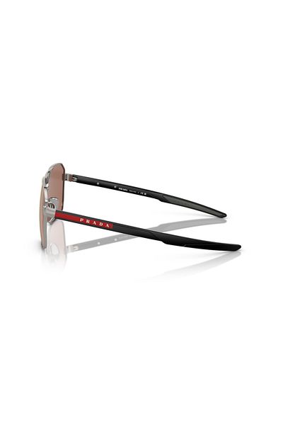 Prada Linea Rossa Sunglasses Model S;;55ws, 60, 5av, 50a Brown For Male