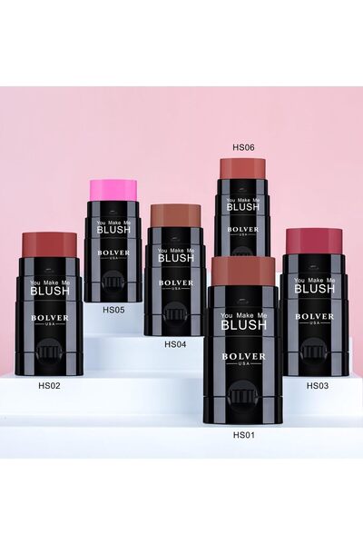 Bolver USA You Make Me Blush Moisturizing Cream Blush HS06