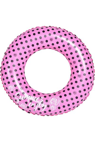 Jilong 37631 Inflatable Swimming Ring - Pink and Black