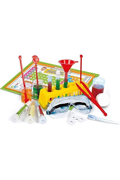 CLEMENTONI لعبة مختبر الكيمياء والعلوم المنزلية التعليمية للأطفال 61897