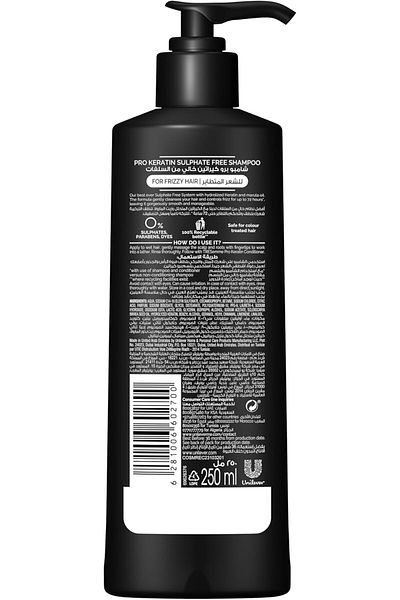 Tresemme TRESemmé Pro Keratin Shampoo, with Hydrolyzed Keratin & Marula Oil for 72hr Frizz Control, Free from